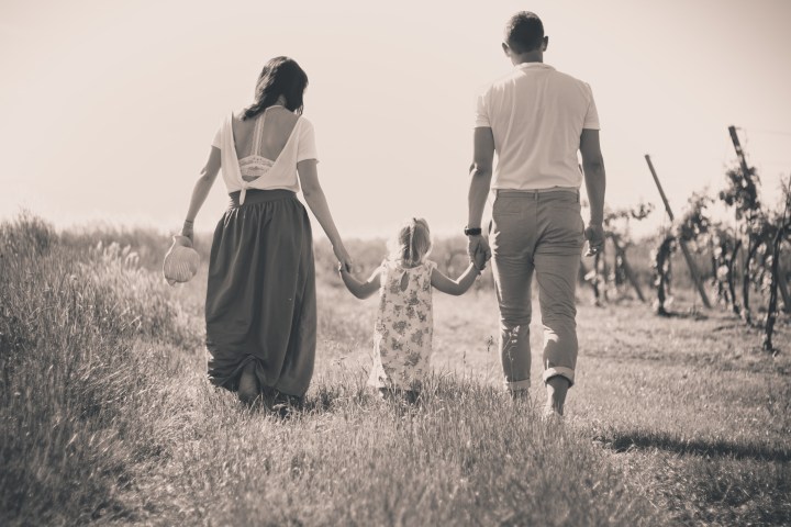 Familienshooting im Weingarten